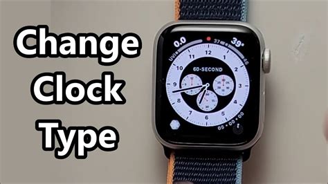 change clock face apple watch.